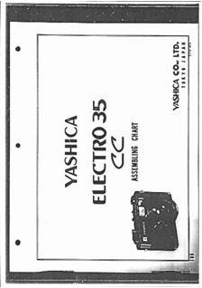 Yashica Electro 35 CC manual. Camera Instructions.